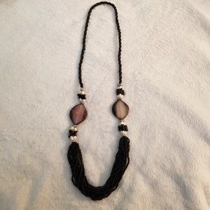 Agate Bead Necklace
